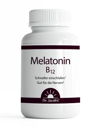 Dr. Jacob’s Melatonin B12  60 tabliet 
